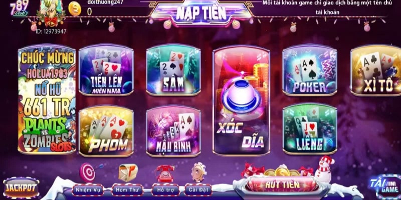 Xóc Đĩa 789Club Xóc Đĩa 789Club